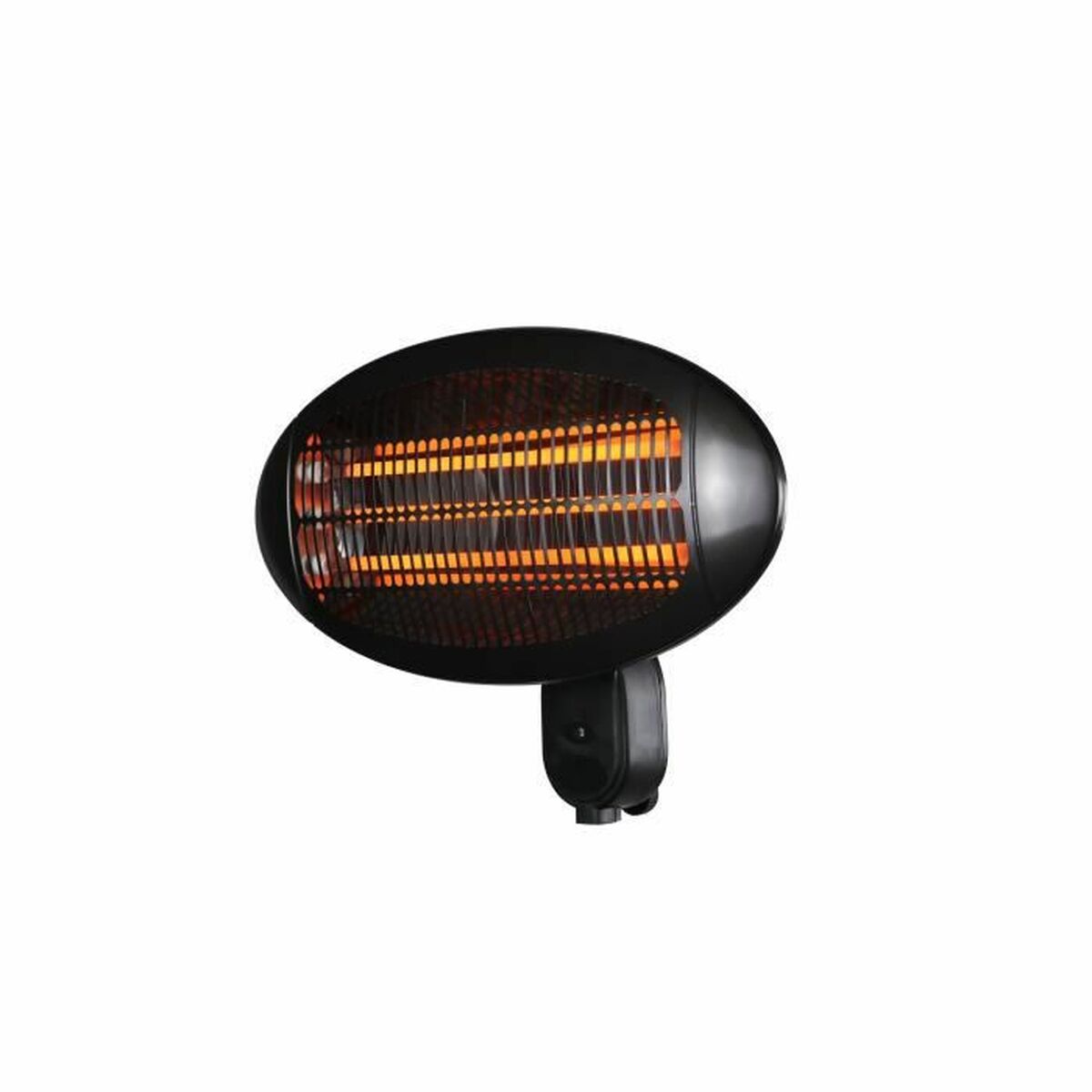 Electric Halogen Heater Favex Black 2000 W
