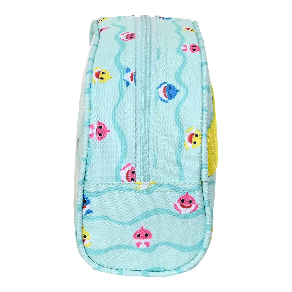 Child Toilet Bag Baby Shark Beach day Yellow Light Blue (26 x 16 x 9