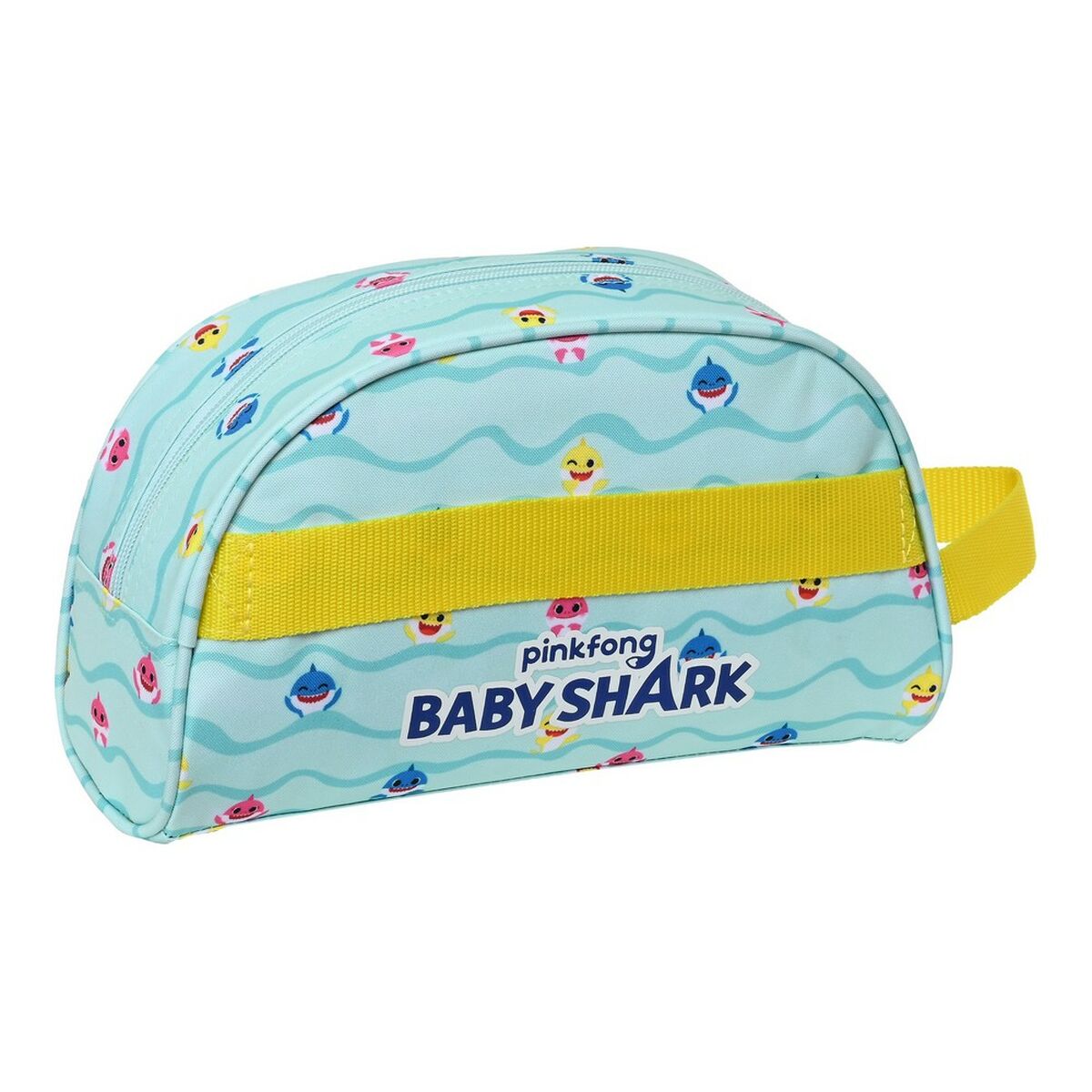 Child Toilet Bag Baby Shark Beach day Yellow Light Blue (26 x 16 x 9