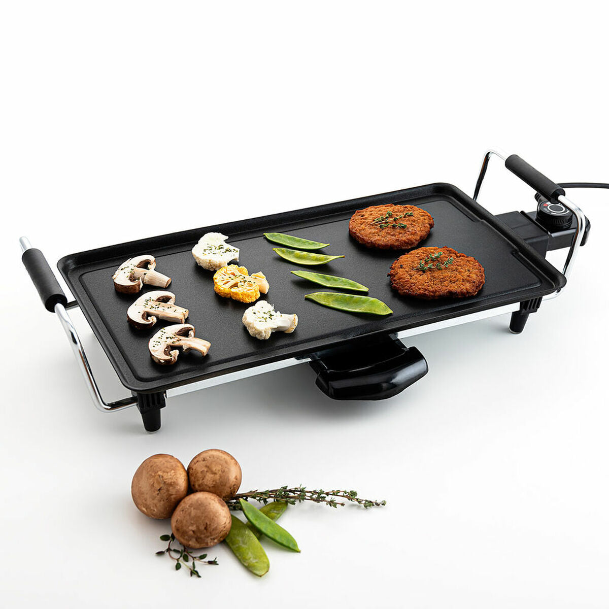Stone Cooking Grill Dcook Gallery Steel 2000 W