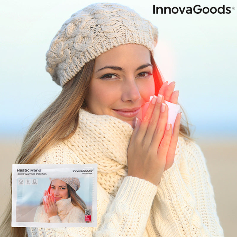 Hand-warming Patches Heatic Hand InnovaGoods 10 Units