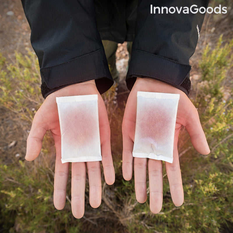 Hand-warming Patches Heatic Hand InnovaGoods 10 Units