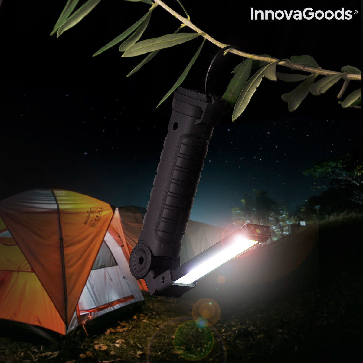 5-In-1 Rechargeable Magnetic LED Torch Litooler InnovaGoods