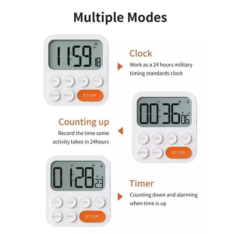 Home Cooking Practical Supplies Multifunctional Kitchen Timer Cook