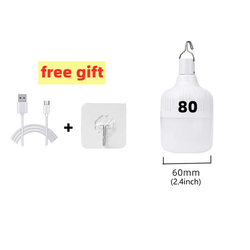 Portable Outdoor BBQ Camping Lights USB Rechargeable lamp LED