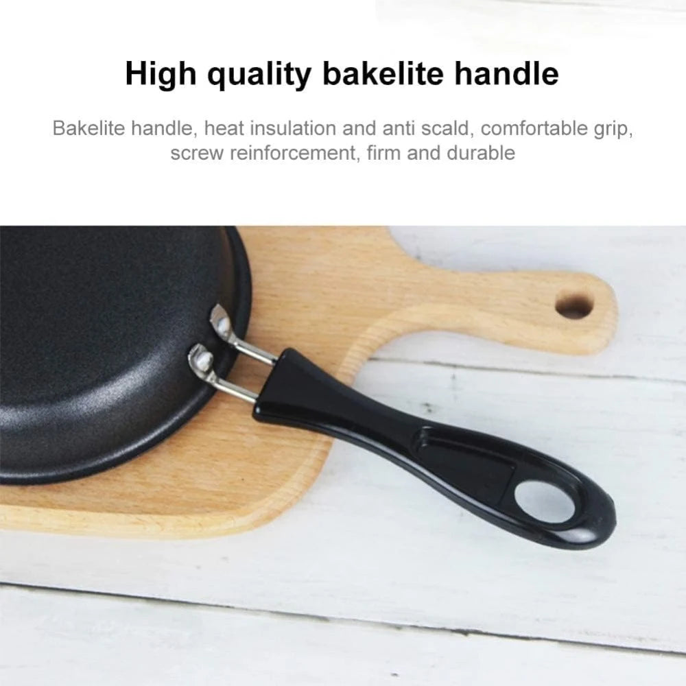 Mini Frying Pan with Handle Portable Egg Omelet Skillet Pancake Steak