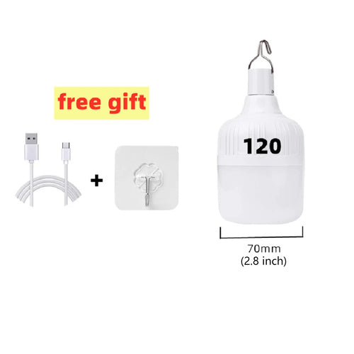 Portable Outdoor BBQ Camping Lights USB Rechargeable lamp LED