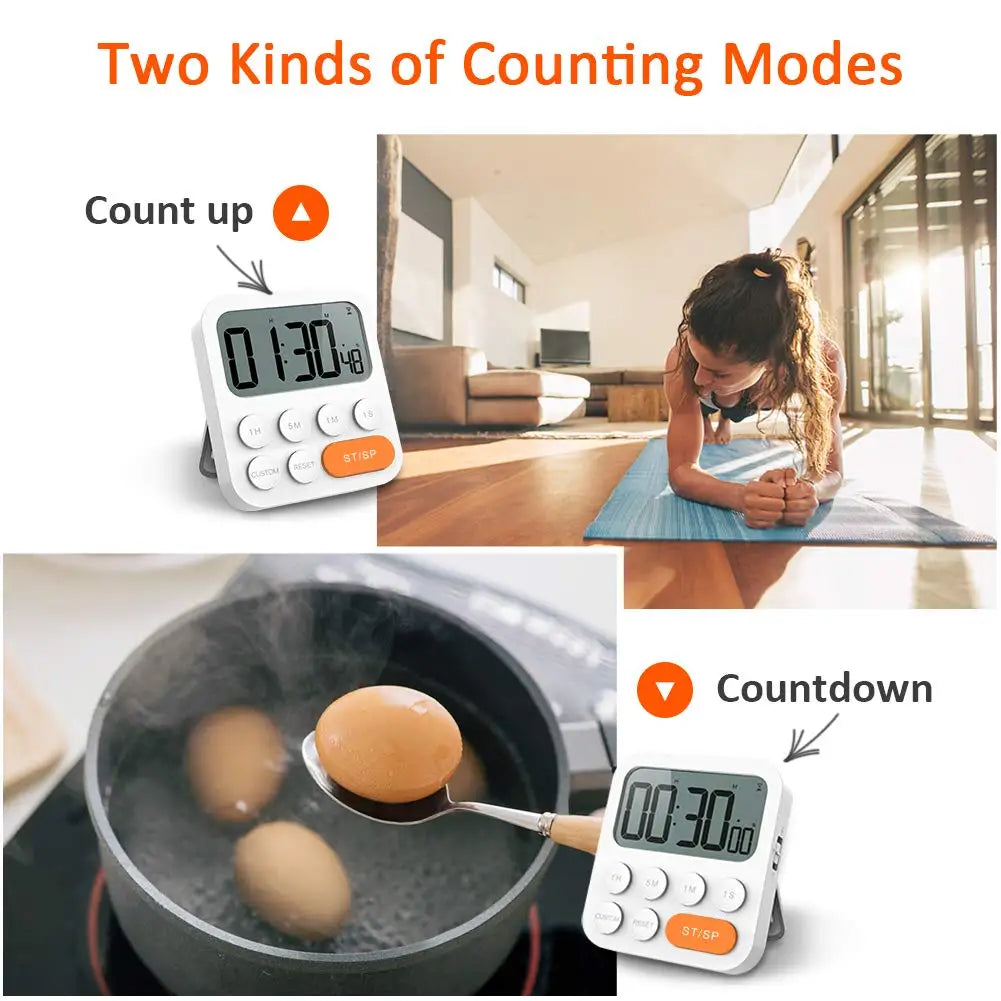 Home Cooking Practical Supplies Multifunctional Kitchen Timer Cook