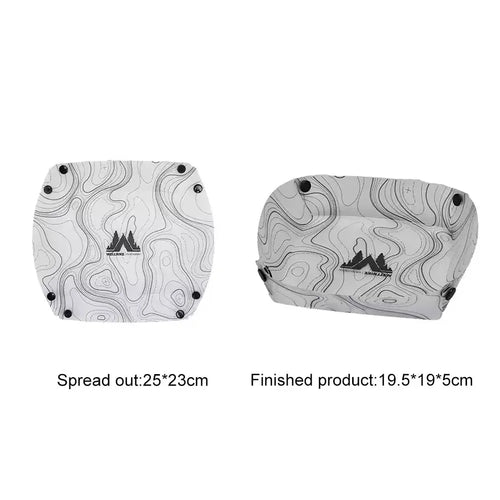 Foldable Camping Tableware Portable Bowl Dinner Plate Coffee Filter