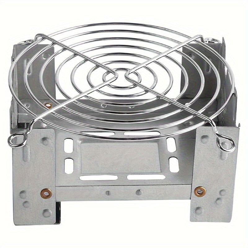 NNETM Zinc Alloy Folding Camp Stove for Outdoor Cooking (2pcs)-0