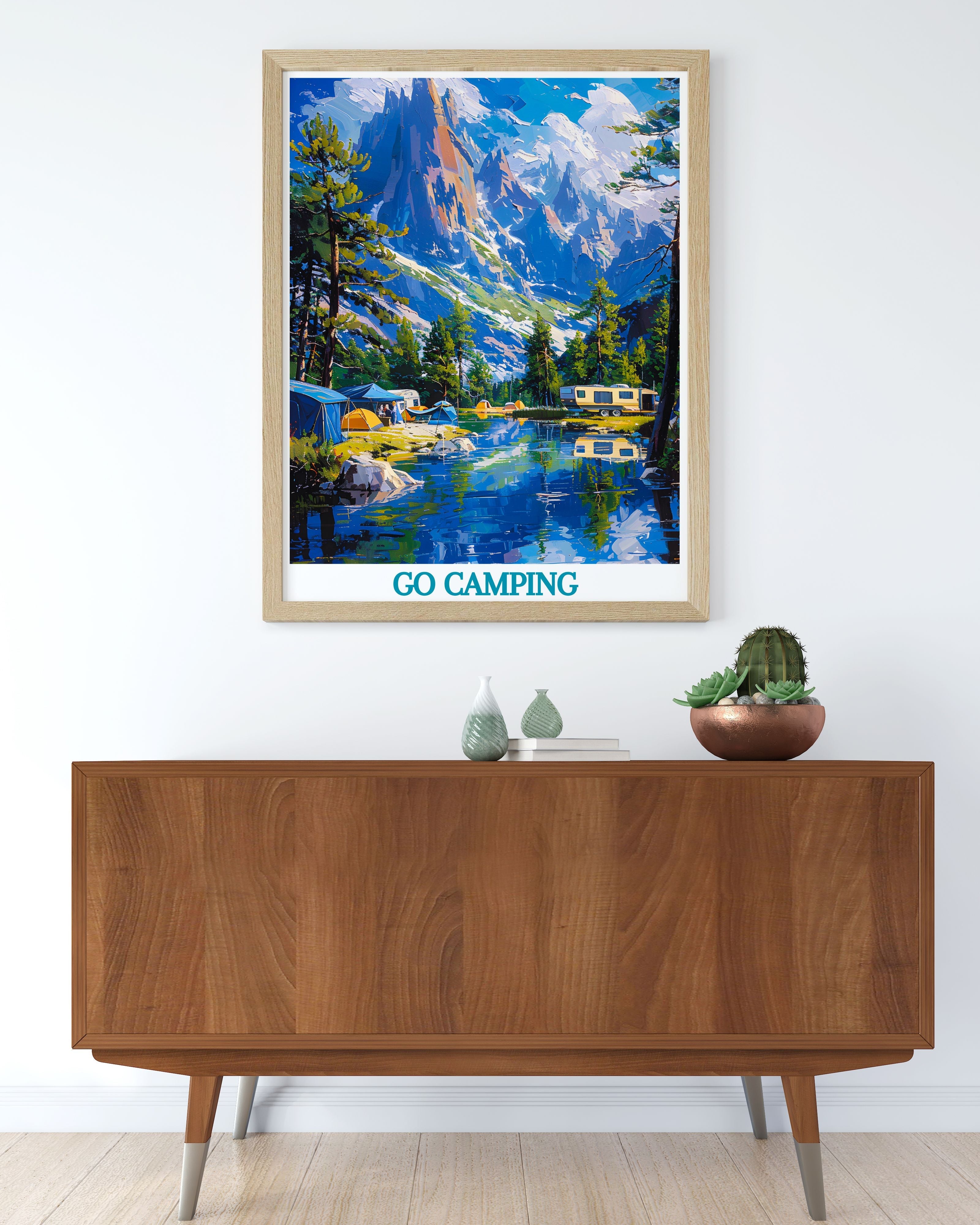 Go Camping Custom Prints - Mountain Travel Posters - Camping Wall  Posters-3