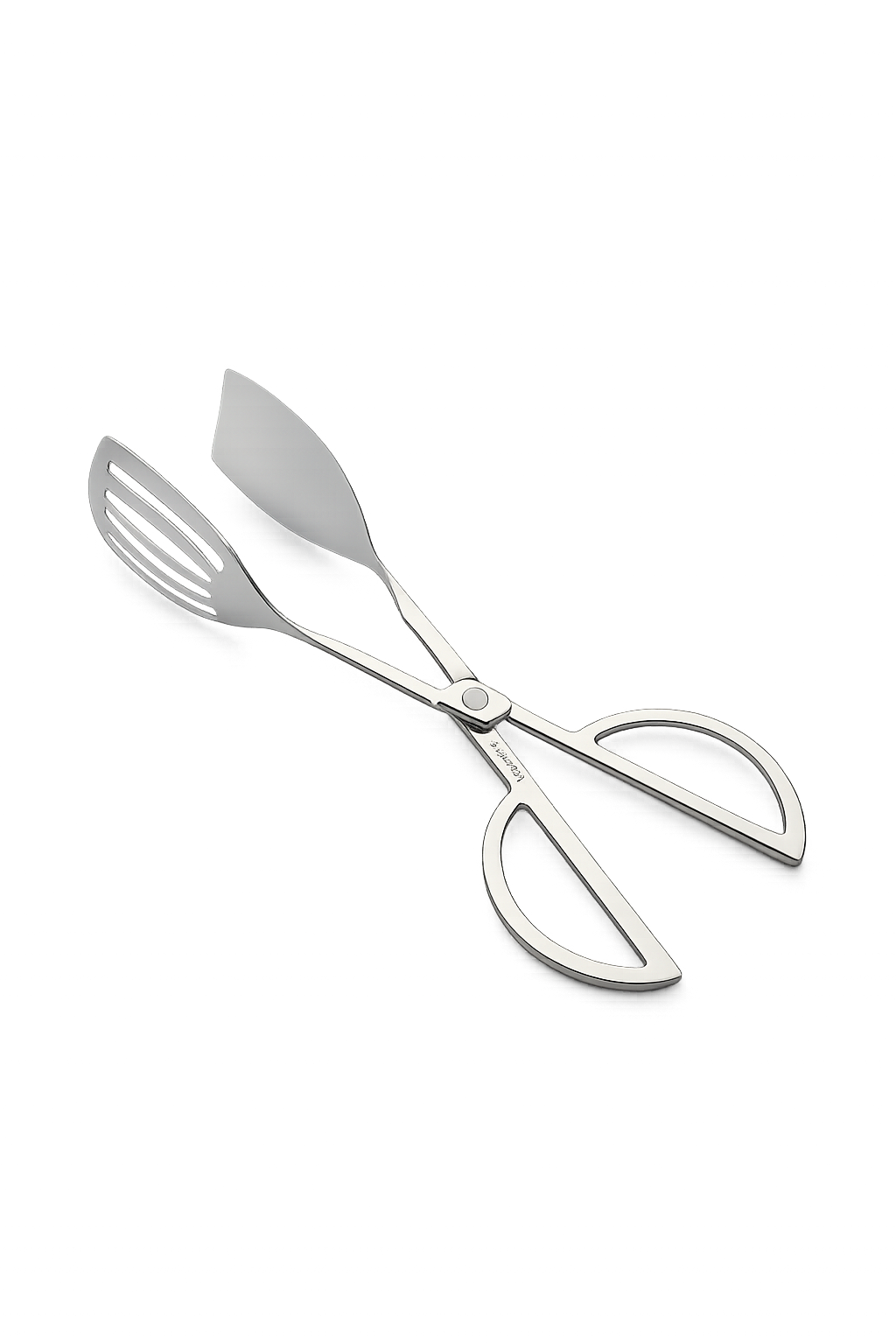 Simple Stainless Steel Scissor Tongs Multi Purpose Kitchen Serving